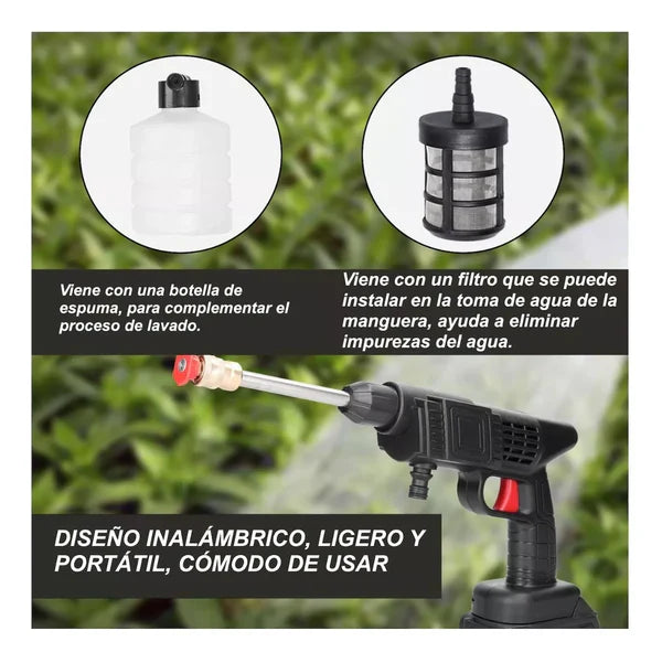 Súper Hidrolavadora Portátil Alta Presión